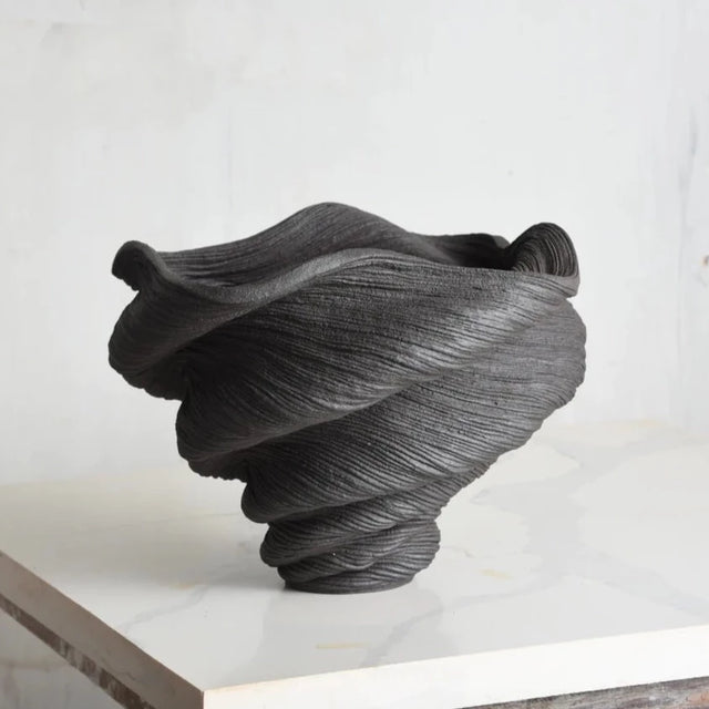 PHILIP M SOUCY LARGE BLACK VESSEL # 1