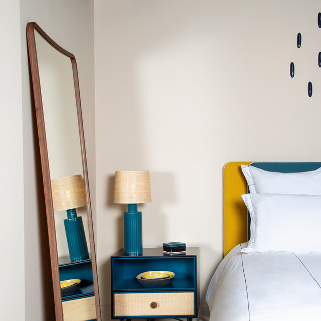 PORTOFINO TABLE LAMP IN BLUE SARAH