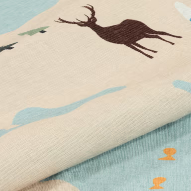 WORLD MAP KIDS COTTON RUG