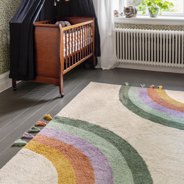 RAINBOW KIDS COTTON RUG