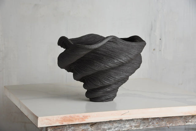 PHILIP M SOUCY LARGE BLACK VESSEL # 1
