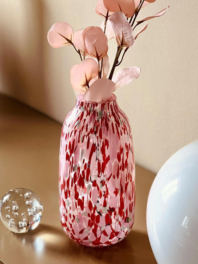 CONFETTI GLASS VASE
