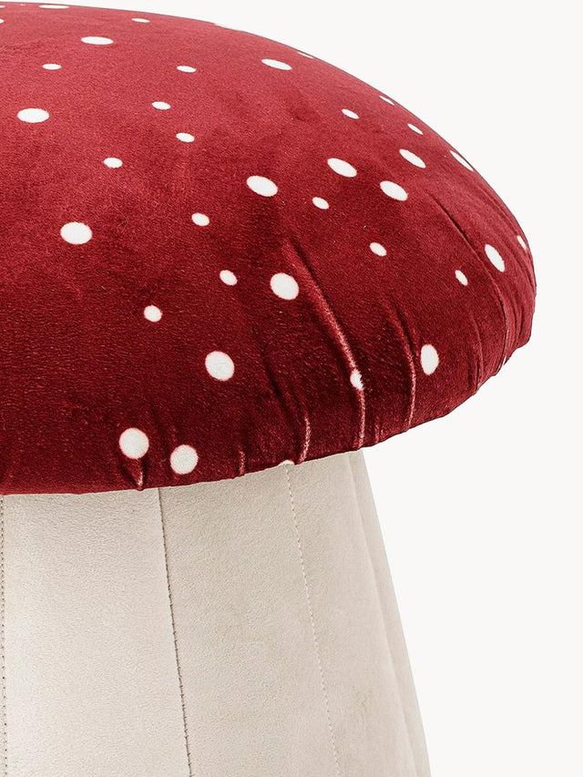 CHILDREN'S POUF LUE IN MUSHROOM FORM