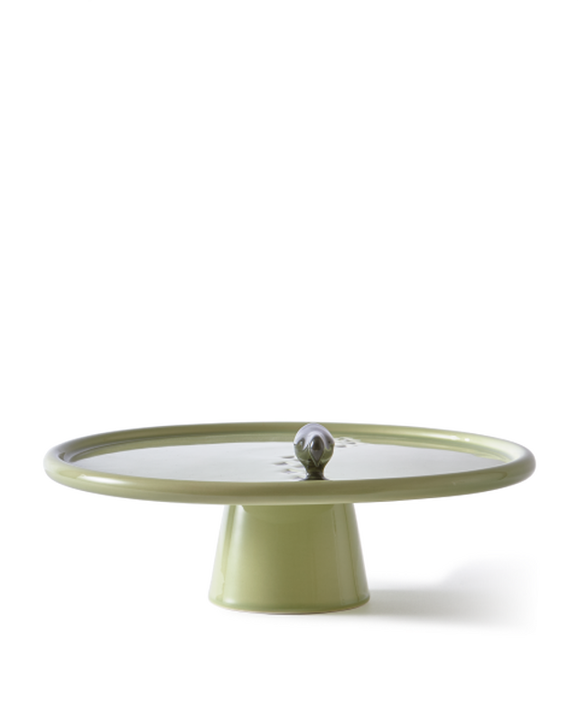 WALKING DUCK PLATE IN GREEN & BLACK