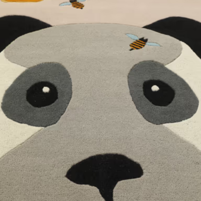 HONEY BEAR KIDS WOOL RUG