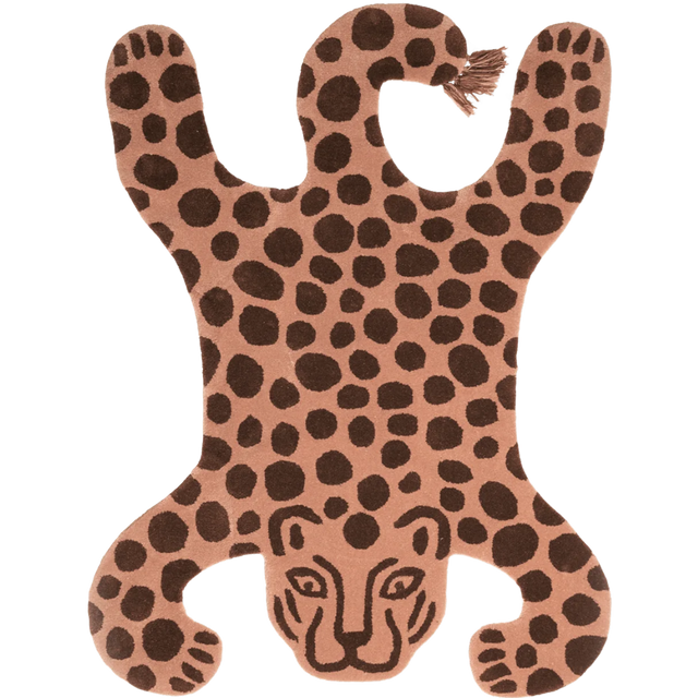SAFARI TUFTED RUG LEOPARD