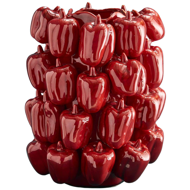 VASE PAPRIKA IN RED