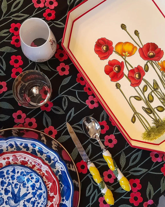 FAUNA TRAY POPPIES