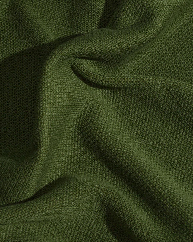 PINE GREEN WOOL BLANKET