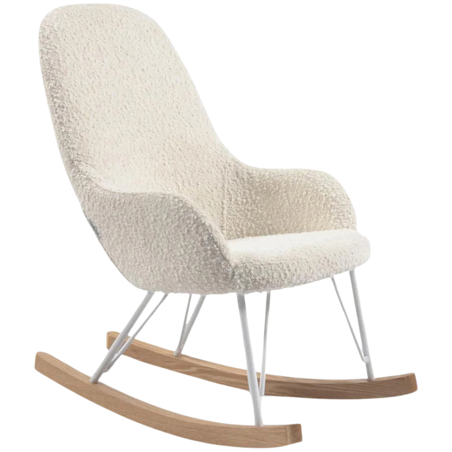 JOEY KIDS ROCKING CHAIR MADE OF BOUCLE