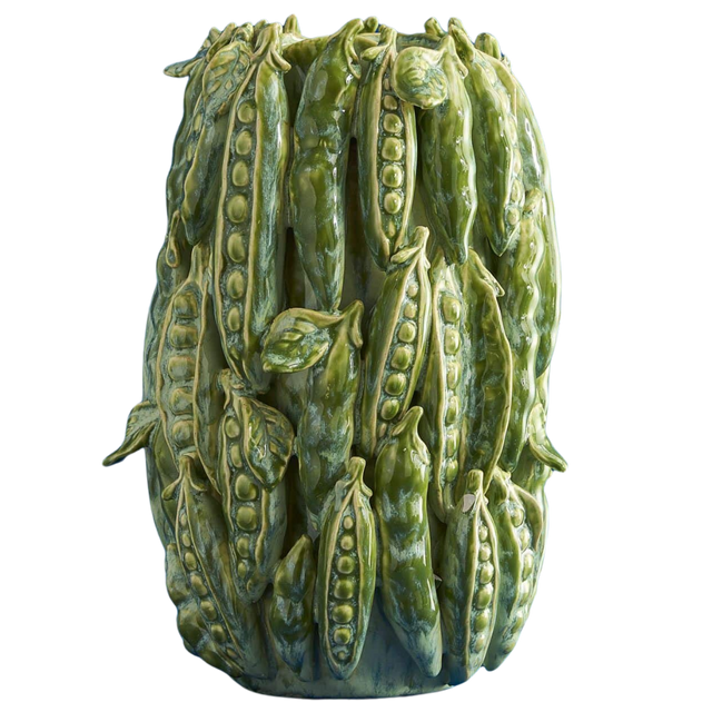 VASE PEAS LONG IN GREEN