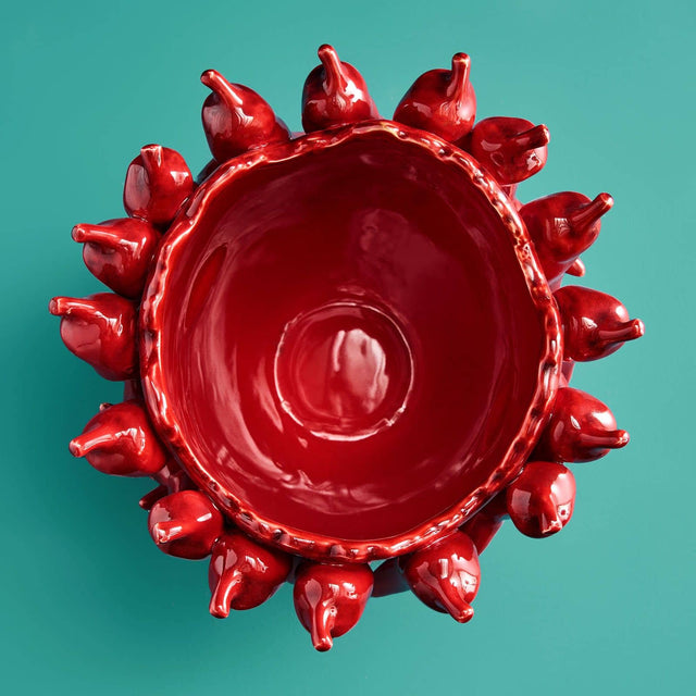 SMALL VASE CHILI IN RED