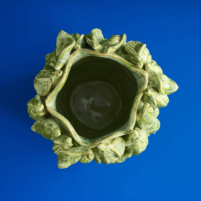 VASE PEAS LONG IN GREEN