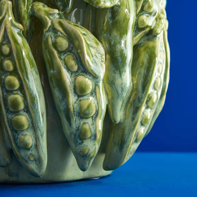 VASE PEAS LONG IN GREEN