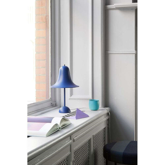 PANTOP TABLE LAMP IN MATTE BLUE 38/30 CM