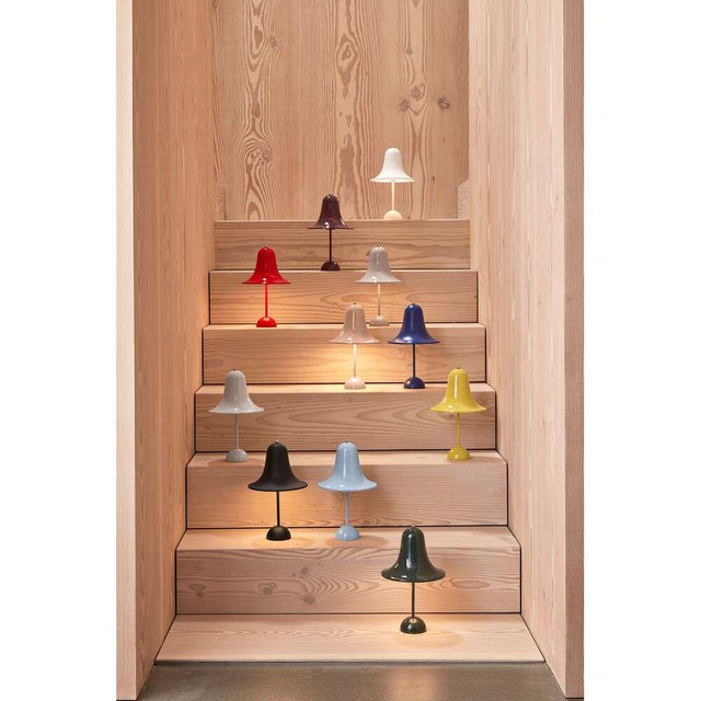 PANTOP TABLE LAMP IN MATTE BLUE 38/30 CM