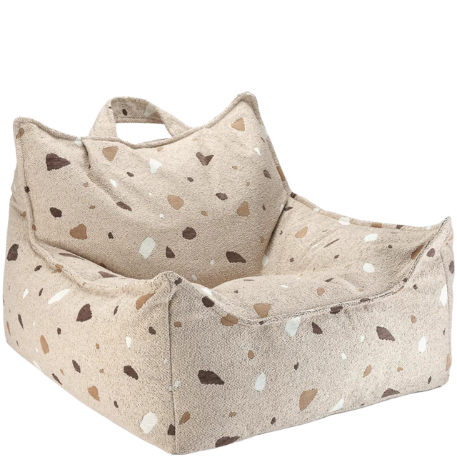 HANDMADE KIDS BEANBAG SUGAR MADE OF BOUCLÉ