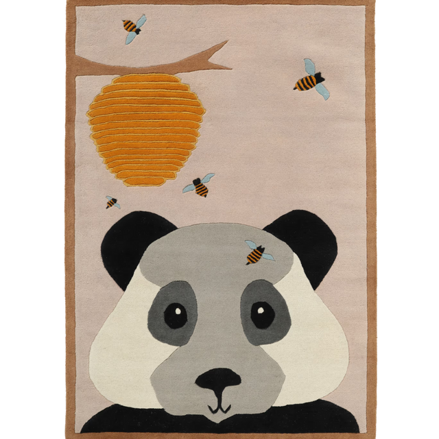HONEY BEAR KIDS WOOL RUG