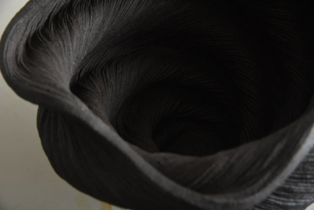 PHILIP M SOUCY LARGE BLACK VESSEL # 1