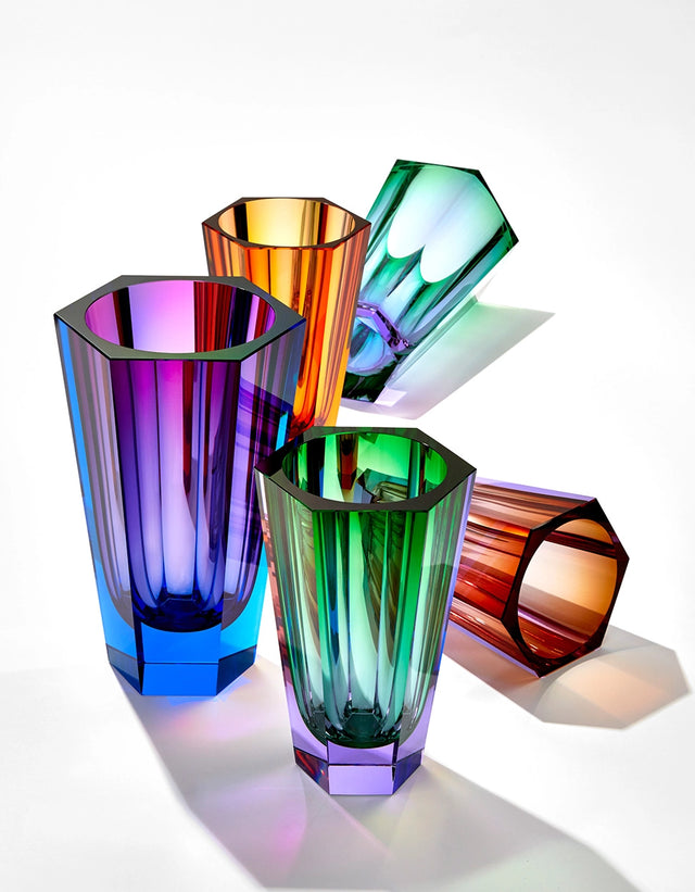 PURITY VASE IN PURPLE
