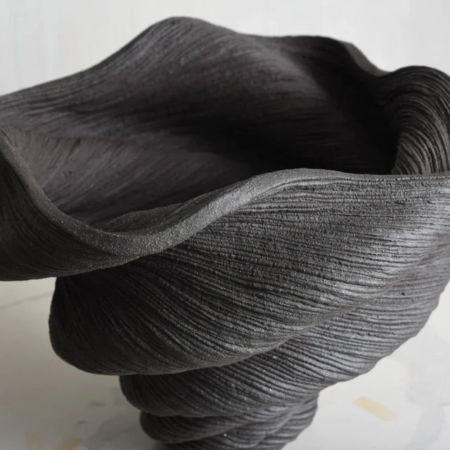PHILIP M SOUCY LARGE BLACK VESSEL # 1