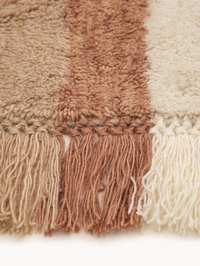 RAINBOW HAND-TUFTED KIDS WOOL RUG