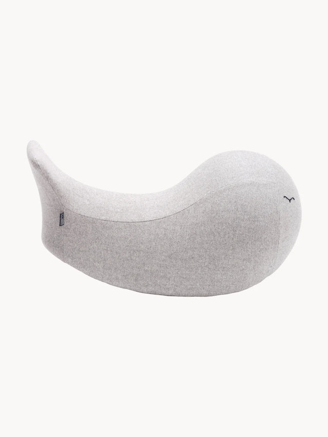 HANDMADE ROCKING WHALE BA IN LIGHT GREY