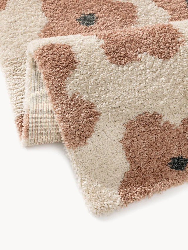 GOBI KIDS RUG WITH FLORAL PATTERN