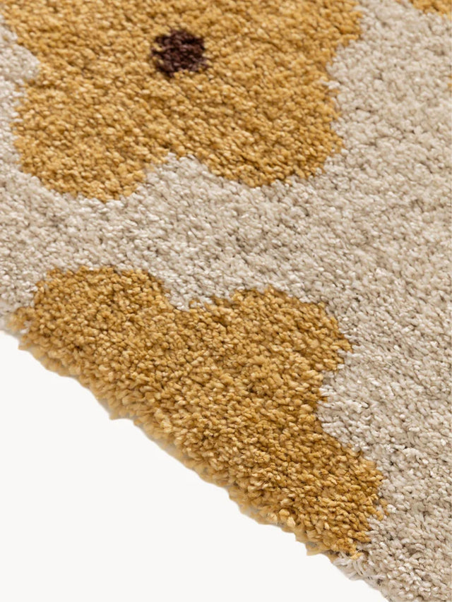 GOBI KIDS RUG WITH FLORAL PATTERN