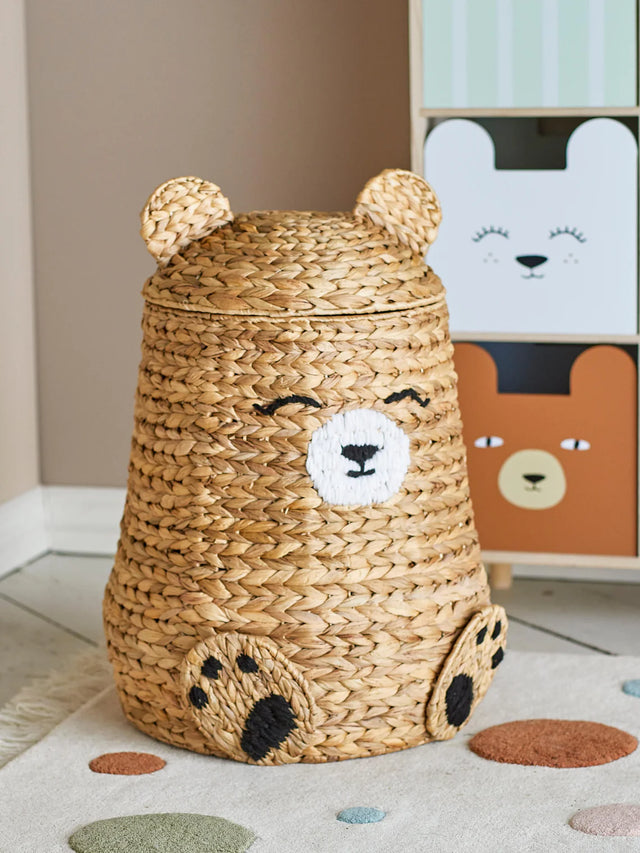 TIMONE STORAGE BASKET WITH LID