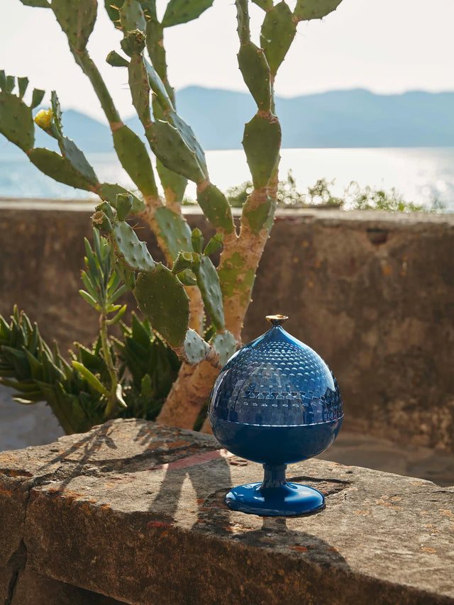 DECO SCHALE PUMO IN BLUE