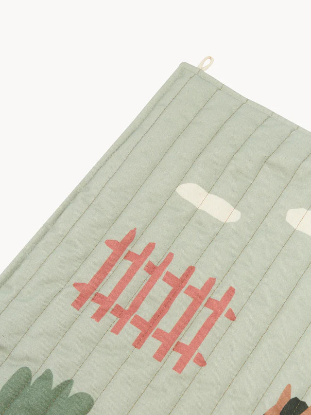 KIDS WALL ORGANIZER WITH HORSE MOTIF