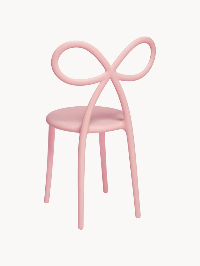 DESIGN STOOL RIBBON IN PINK