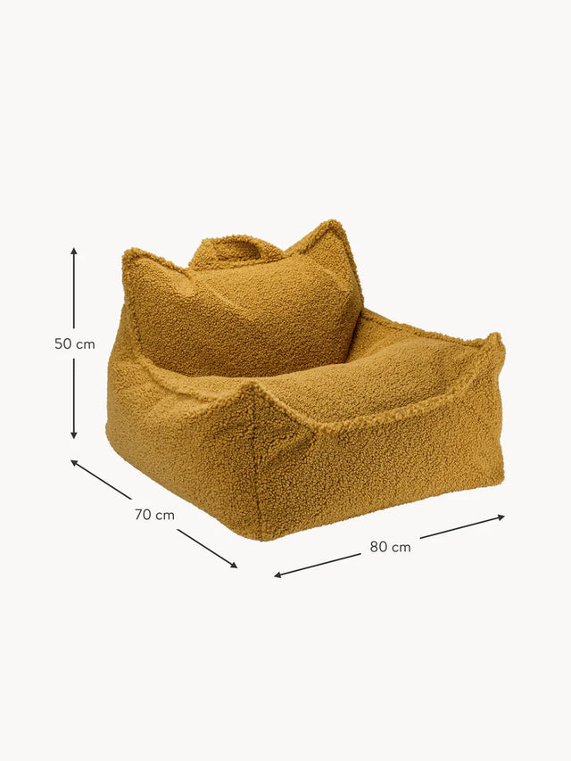 KIDS BEANBAG SUGAR MADE OF TEDDY
