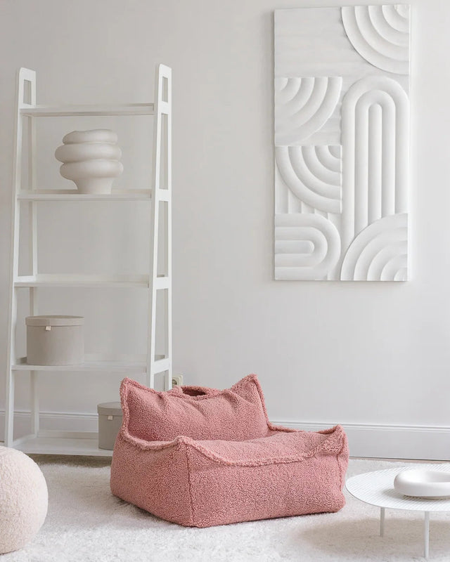KIDS BEANBAG GUAVA POUF MADE OF TEDDY
