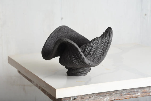 PHILIP M SOUCY SMALL BLACK BOWL # 4