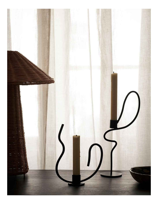 VALSE CANDLE HOLDER TALL