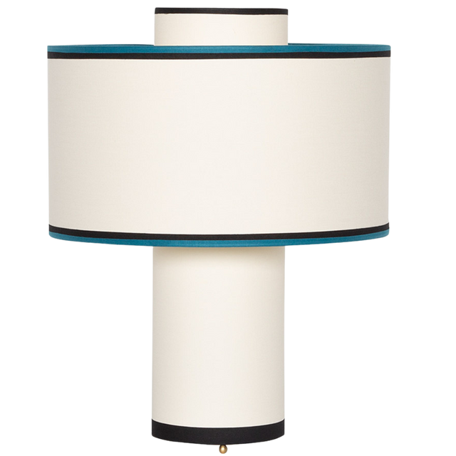 BIANCA TABLE LAMP IN BLUE SARAH