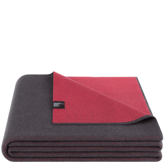 LAVA RED WOOL BLANKET