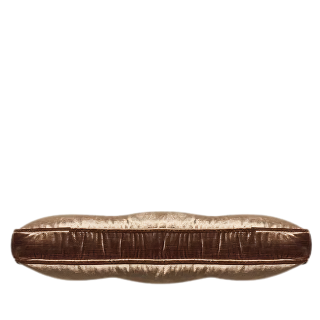 ALPAQ STUDIO. LUXURIOUS VELVET CUSHION IN COFFEE