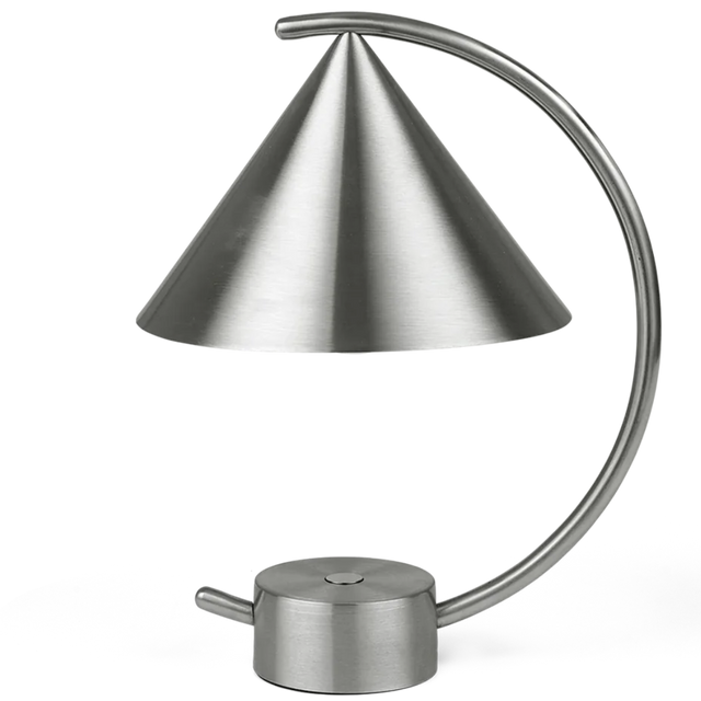 MERIDIAN TABLE LAMP IN SILVER