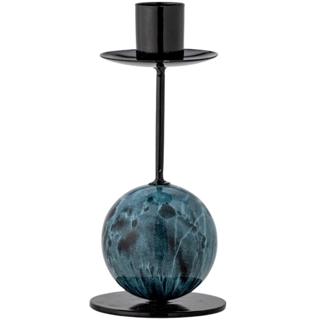JAYDA CANDLE HOLDER IN BLUE
