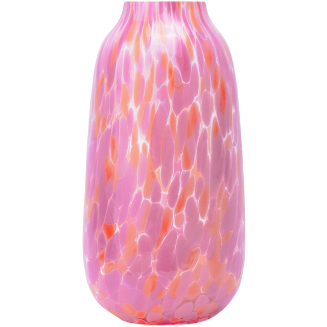CONFETTI GLASS VASE