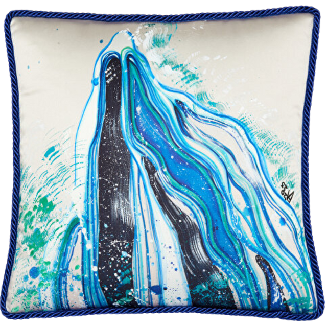 ALPAQ STUDIO. SILK CUSHION WAVES