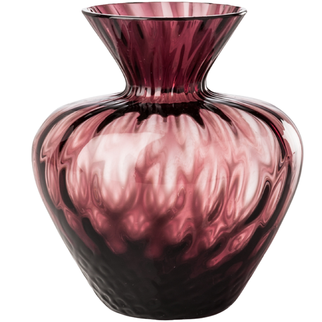 VENINI GEMME VASE VIOLET BALLOTON