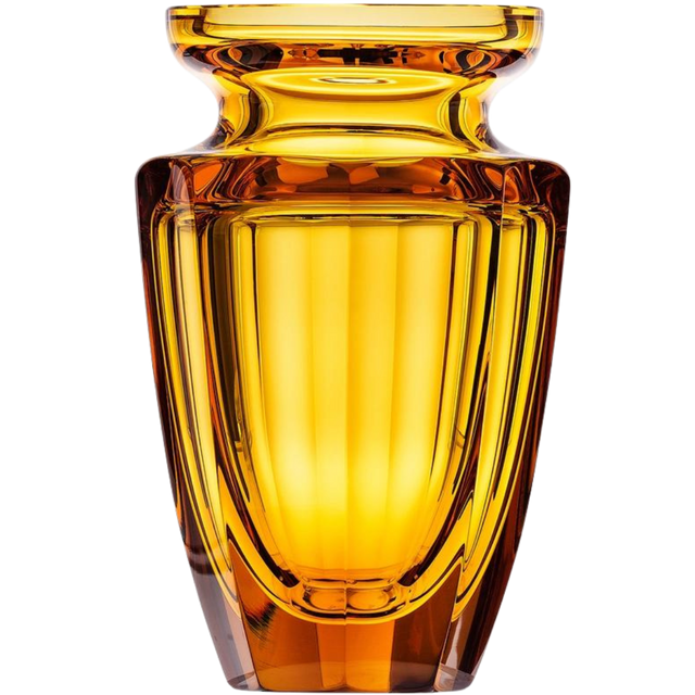 ETERNITY VASE IN AMBER