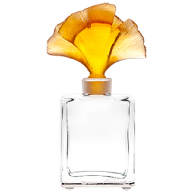 PERFUME BOTTLE GINKGO IN AMBER