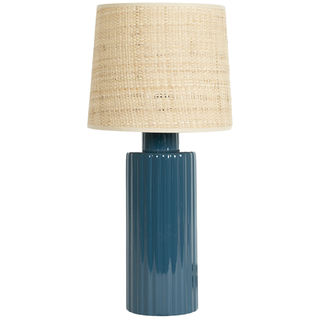 PORTOFINO TABLE LAMP IN BLUE SARAH