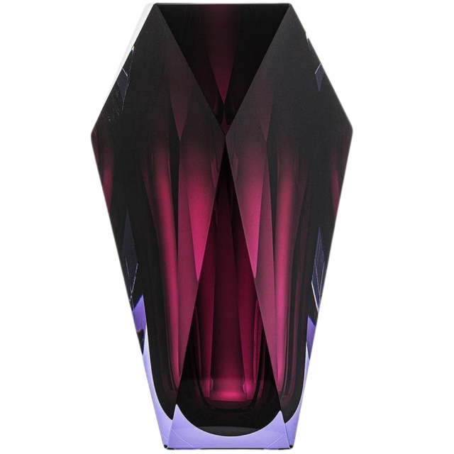GEMA SMALL VASE IN ALEXANDRITE AMETHYST