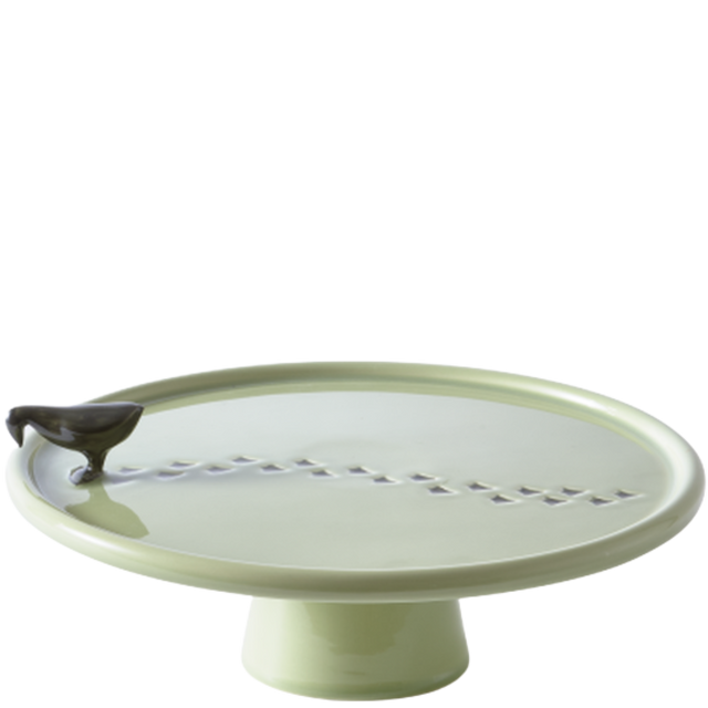 WALKING DUCK PLATE IN GREEN & BLACK